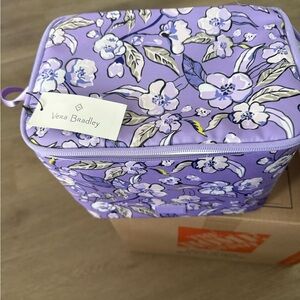 Vera Bradley Lilac Floral Storage Case